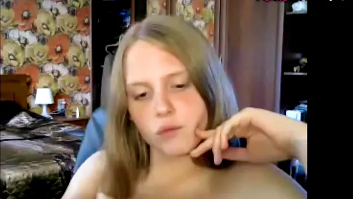 Cute teen blonde Russian tgirl Webcam